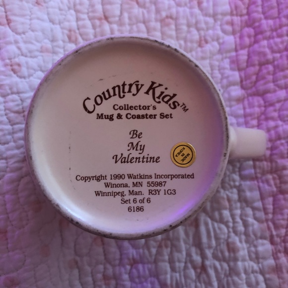 Vintage country kids valentine’s mug - Picture 2 of 5